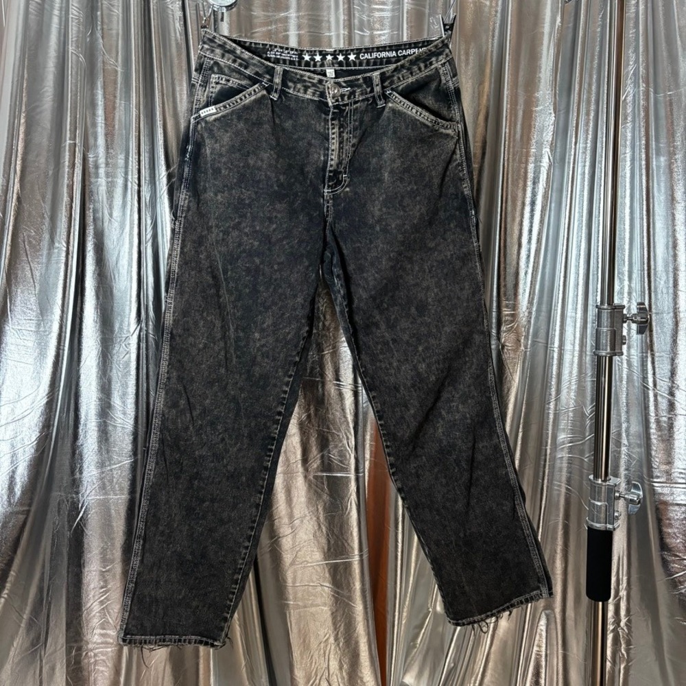 5 Star General Acid Wash Black Carpenter Jeans California